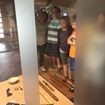 Viele interessante Ausstellungsstücke gab es zu bewundern. Hier waren es Schwerter aus dem Mittelalter. (vergrößerte Bildansicht wird geöffnet)
